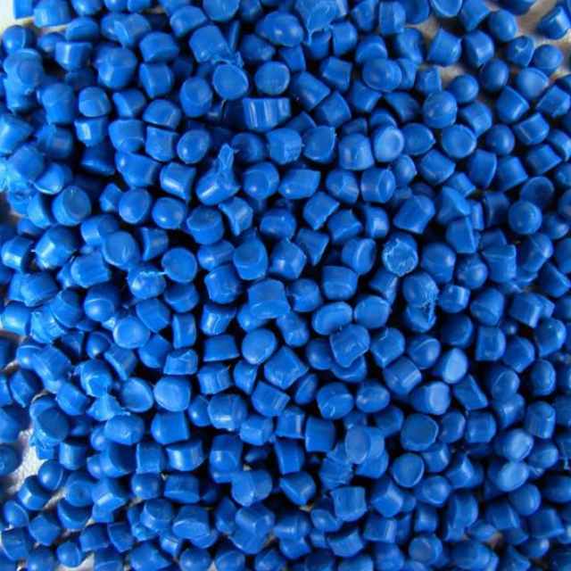 GPPS virgin blue granules plastic raw material-GPPS-500NT